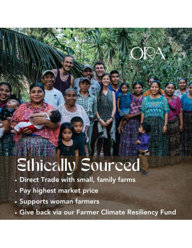 Cacao Ceremonial Orgánico Ora - Vitalidad Vibrante 226.8g