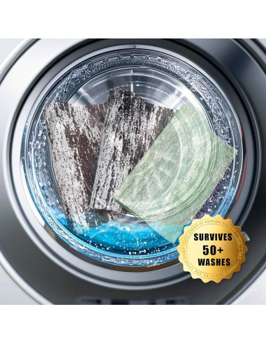 Alfombra de Baño HDFK Negra 61x45 cm Antideslizante Lavable