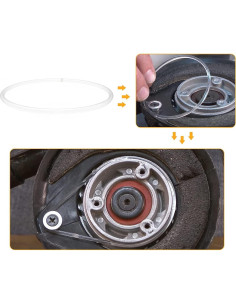 Cinta de Lijadora Orbital Aleatoria ZFZMZ N430442 (Juego de 5) 2