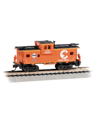 Caboose de Visión Ancha Bachmann Chessie 36' Escala N