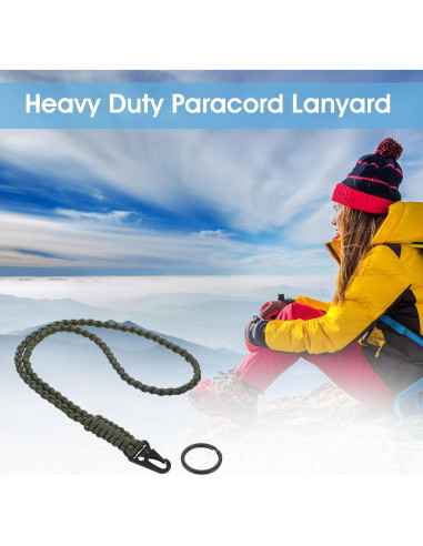 Collar Lanyard Paracord ElevateTech 55x3cm Ajustable