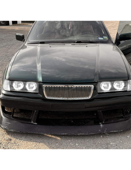 Kit Iluminación LED Halo Ring iJDMTOY 7000K Xenón Blanco 80mm