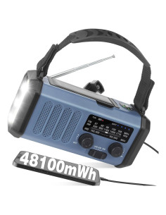 Radio Meteorológica Shen Zhen 13000mAh Solar AM/FM