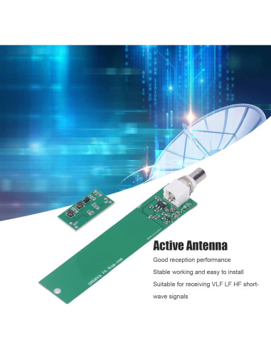 Antena Activa LiebeWH 2 Pcs VLF LF HF 10KHz-30MHz
