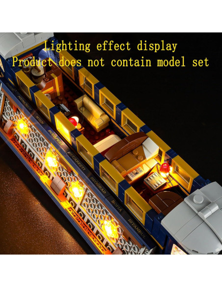 Kit de Luz LED GEAMENT para Lego Orient Express 21344