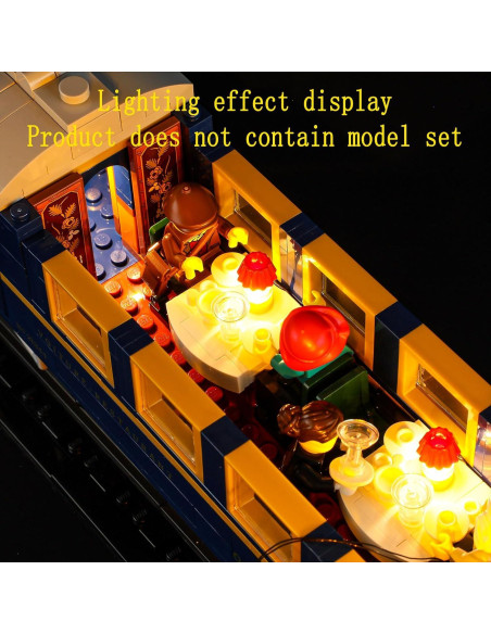 Kit de Luz LED GEAMENT para Lego Orient Express 21344