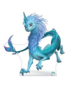 Recorte de cartón Dragón Disney Raya 119.4x114.3 cm