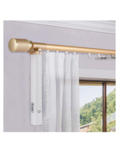 Barra Eléctrica de Cortina ZSHINE 99-452 cm Control Remoto