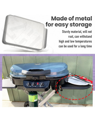 Bandeja de Goteo de Grasa ZHIXING 5010000747 para Parrillas Coleman Roadtrip