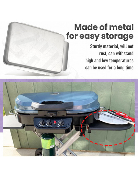 Bandeja de Goteo de Grasa ZHIXING 5010000747 para Parrillas Coleman Roadtrip