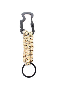 Llave de Supervivencia Elite Paracord - Mosquetón y Abridor