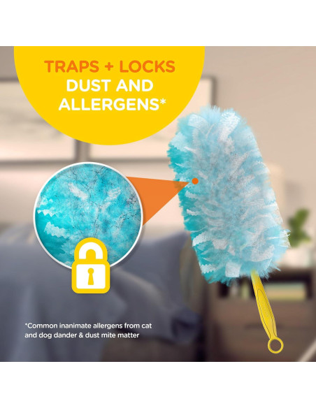 Kit de inicio Swiffer Dusters con mango y 5 plumones