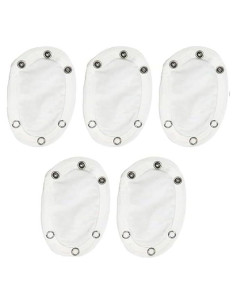 Conjunto 5 Extensores de Body Blancos WaigN para Bebés