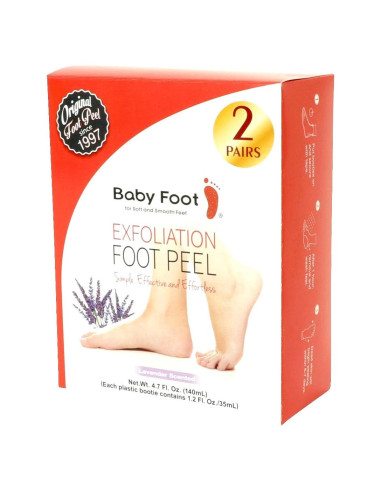 Baby Foot Peladura de Pies Original - 2 Tratamientos con Aroma a Lavanda
