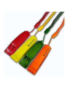Silbato de Seguridad HOLDALL HW-4P-YRBO 4 Piezas Alta Visibilidad