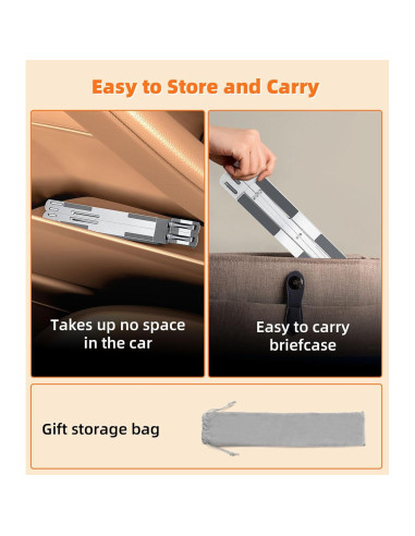 Soporte de Laptop para Auto DICMKY Ajustable en Altura