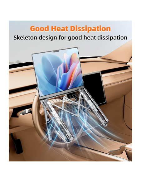 Soporte de Laptop para Auto DICMKY Ajustable en Altura