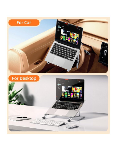 Soporte de Laptop para Auto DICMKY Ajustable en Altura