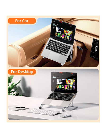 Soporte de Laptop para Auto DICMKY Ajustable en Altura