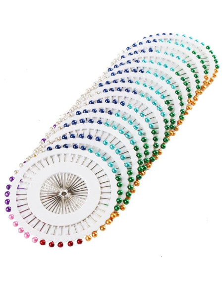 Alfileres de Costura Multicolor DECORA 480 Piezas 4 cm
