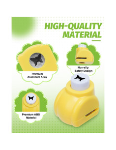 Cortador de Esquinas 3-en-1 UCEC Azul + 10 Punches Mini 2