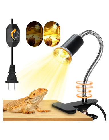 Lámpara de Calor E27 Puanticn para Reptiles y Plantas 75W