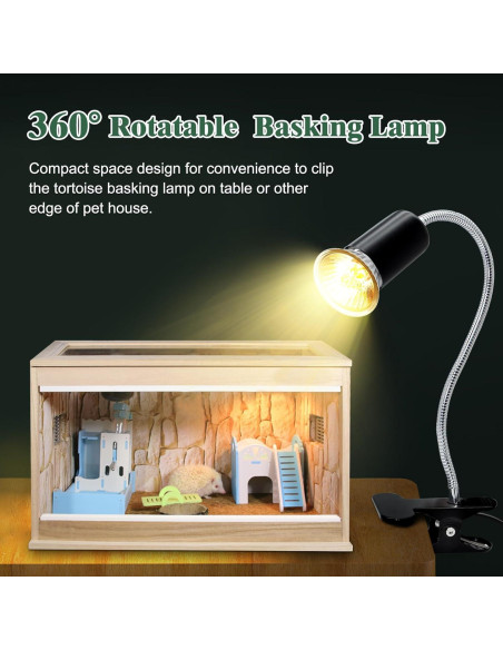 Lámpara de Calor E27 Puanticn para Reptiles y Plantas 75W