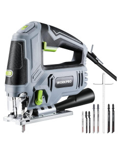 Sierra de Calar WORKPRO 850W 6 Velocidades 7 Hojas LED