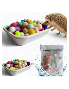 Caja de Excavación para Erizos Homedy con 120 Pompones