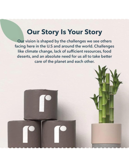 Papel Higiénico de Bambú Reel 12 Rollos 3 Capas Ecológico