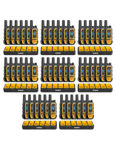 Walkie Talkies DEWALT DXFRS300 - Paquete de 48, Impermeables