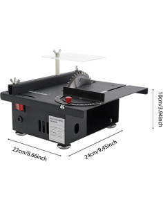 Sierra de mesa portátil LOYALHEARTDY 3000 RPM para madera y plástico 2