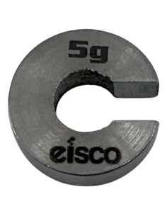 Masa de Repuesto 5g Eisco Labs Acero Inoxidable Ranurada