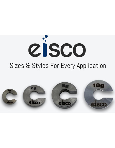 Masa de Repuesto 5g Eisco Labs Acero Inoxidable Ranurada