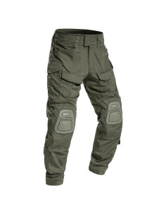 Pantalones Tácticos Militares G3 con Rodilleras Verde 30