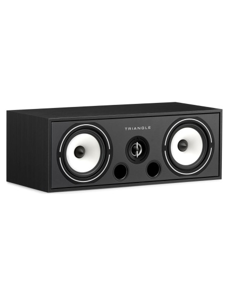 Altavoz Central Triangle BRC2 - 2 Vías, 25mm Tweeter, Roble Negro