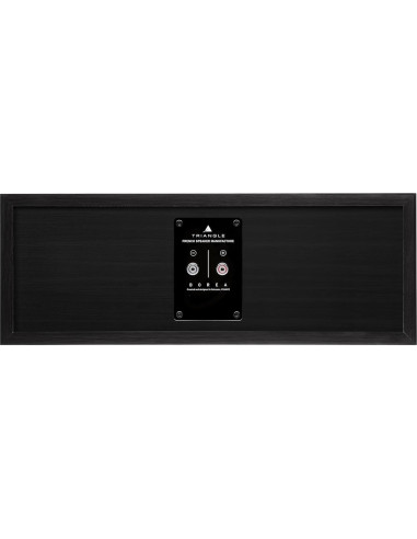 Altavoz Central Triangle BRC2 - 2 Vías, 25mm Tweeter, Roble Negro