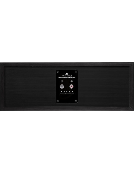 Altavoz Central Triangle BRC2 - 2 Vías, 25mm Tweeter, Roble Negro