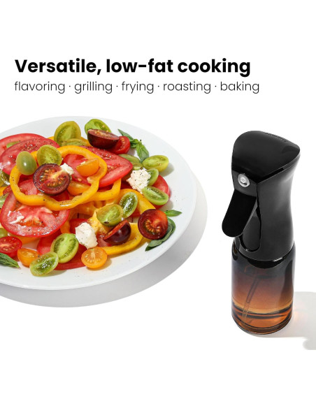 Botella Pulverizadora de Aceite Mistifi 150ml Vidrio Marrón