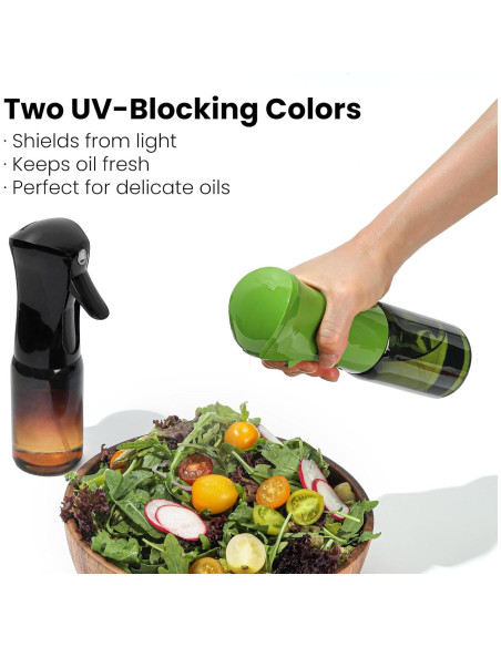 Botella Pulverizadora de Aceite Mistifi 150ml Vidrio Marrón