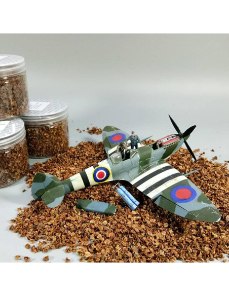 Hojas Miniatura Realistas Cayway para Diorama Jardín 80ml