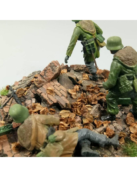 Hojas Miniatura Realistas Cayway para Diorama Jardín 80ml