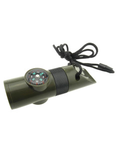 Silbato Multifuncional TRENDBOX 7 en 1 para Camping