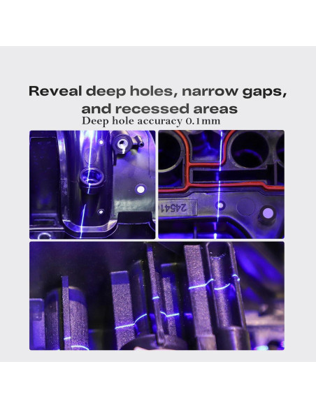 Escáner 3D Creality Sermoon S1 Inalámbrico 0.02mm Alta Precisión