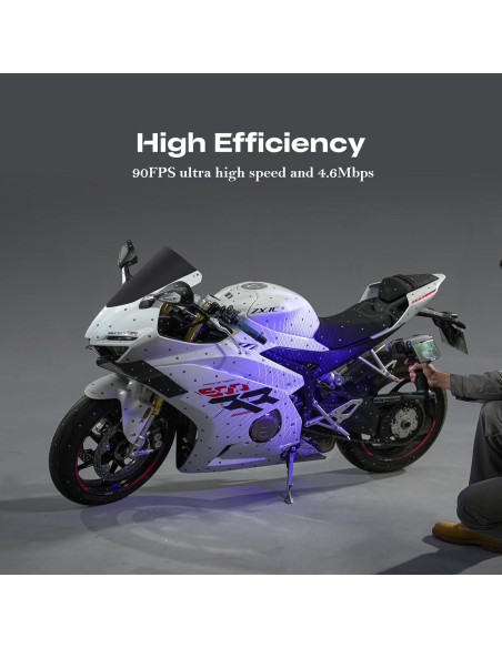 Escáner 3D Creality Sermoon S1 Inalámbrico 0.02mm Alta Precisión