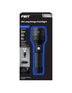 Linterna Feit Electric FLR2000 2000 Lúmenes Recargable USB-C
