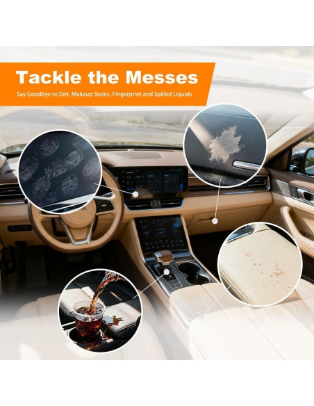 Kit Limpiador Interior Coche JiaCheng JC-1128 138g Biodegradable