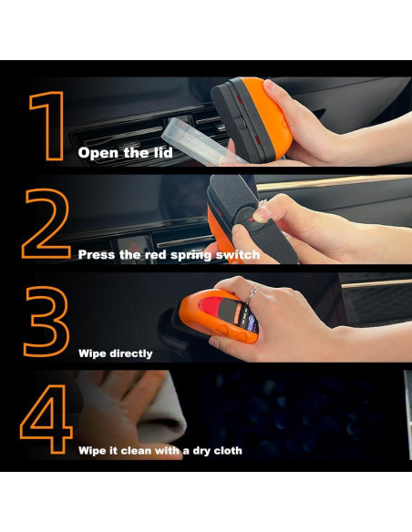 Kit Limpiador Interior Coche JiaCheng JC-1128 138g Biodegradable