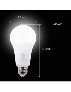 Bombillas LED de Emergencia HouLight 5W 5000K Paquete de 2 2