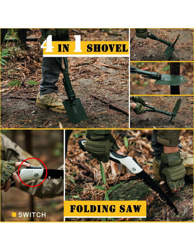 Kit de Supervivencia YEWODE 45L con Primeros Auxilios